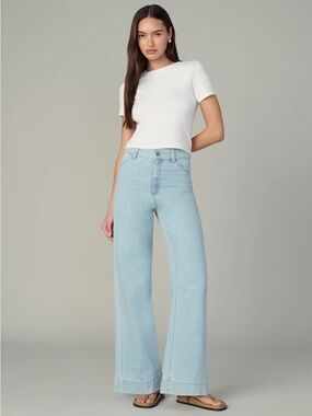 Joe’s Jeans Mia High Rise Wide Leg Jeans Like Minded Wash Size 28 NWT